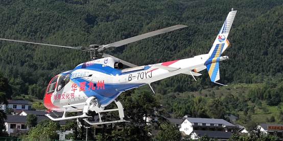 昌飞AC311直升机扮靓宜春月亮文化节