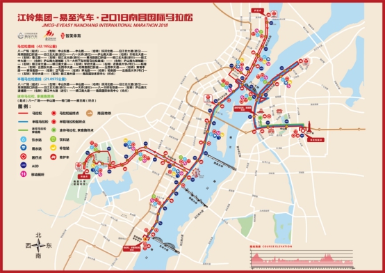 2018年南昌国际马拉松比赛期间将对全市部分道路实施临时交通管制