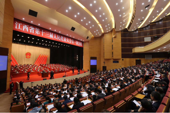 江西第十三届人大一次会议开幕 刘奇做政府工作报告